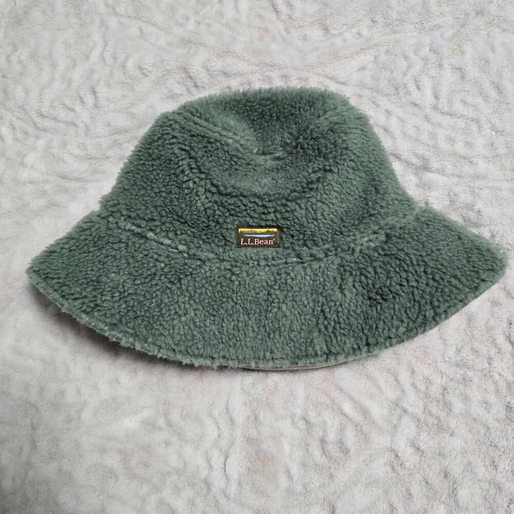 Ll Bean Reversible Winter Bucket Hat Nwot Size Small View 4